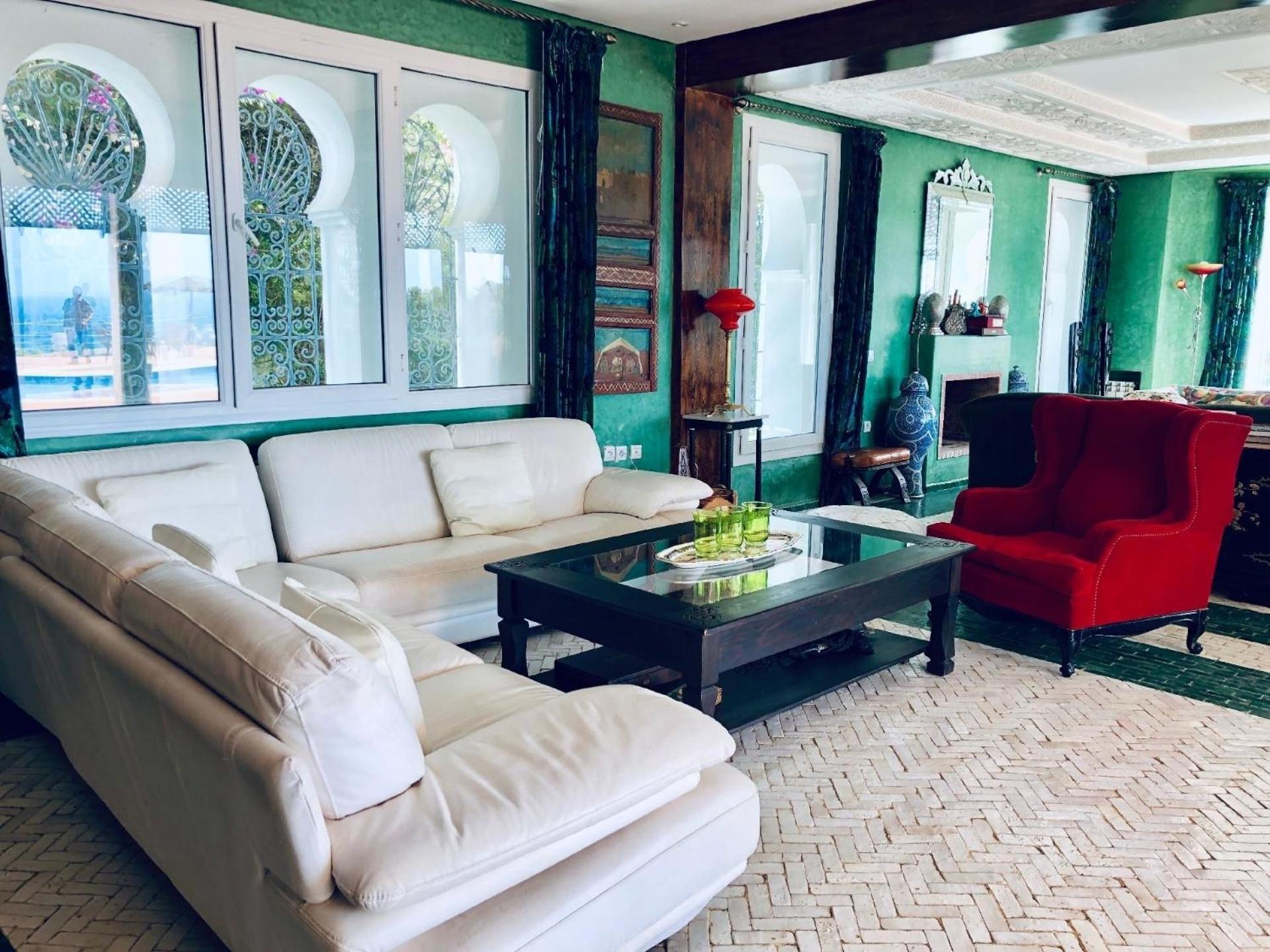 Atemberaubende Villa Dar Jbila In Tanger Extérieur photo